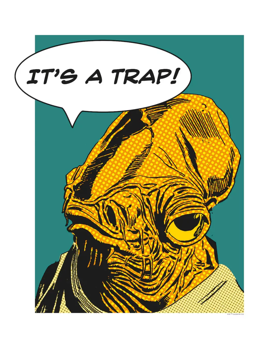 Komar Poster "Star Wars Classic Comic Quote Ackbar", Star Wars, (1 St.), Ki günstig online kaufen