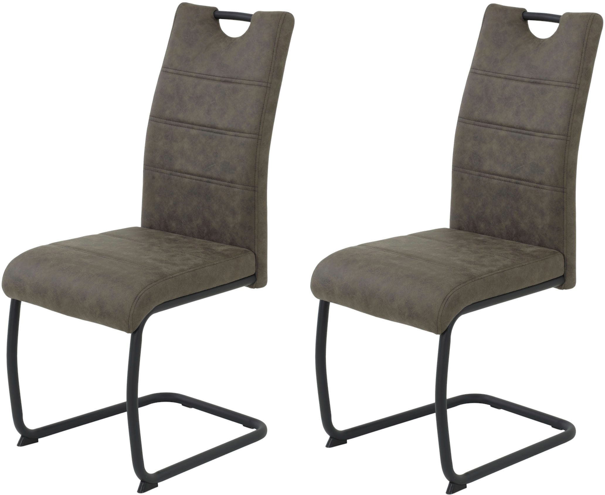 HELA Freischwinger "DUNJA", (Set), 2 St., Schwingstuhl; Vintage Optik; mit günstig online kaufen