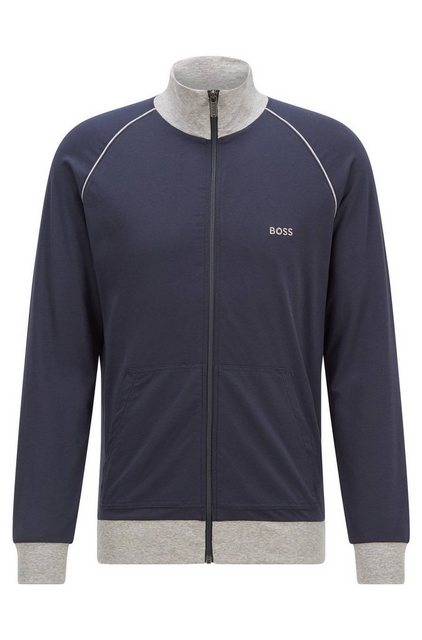 BOSS Sweatshirt Herren Sweatjacke - Mix & Match Jacket, Zipper günstig online kaufen