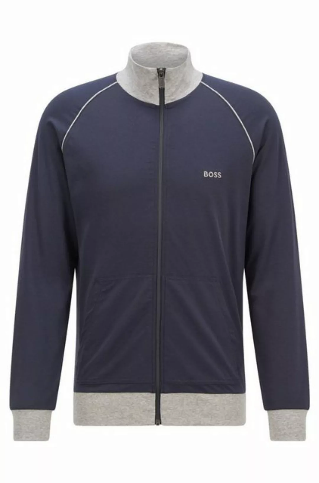 BOSS Sweatshirt Herren Sweatjacke - Mix & Match Jacket, Zipper günstig online kaufen