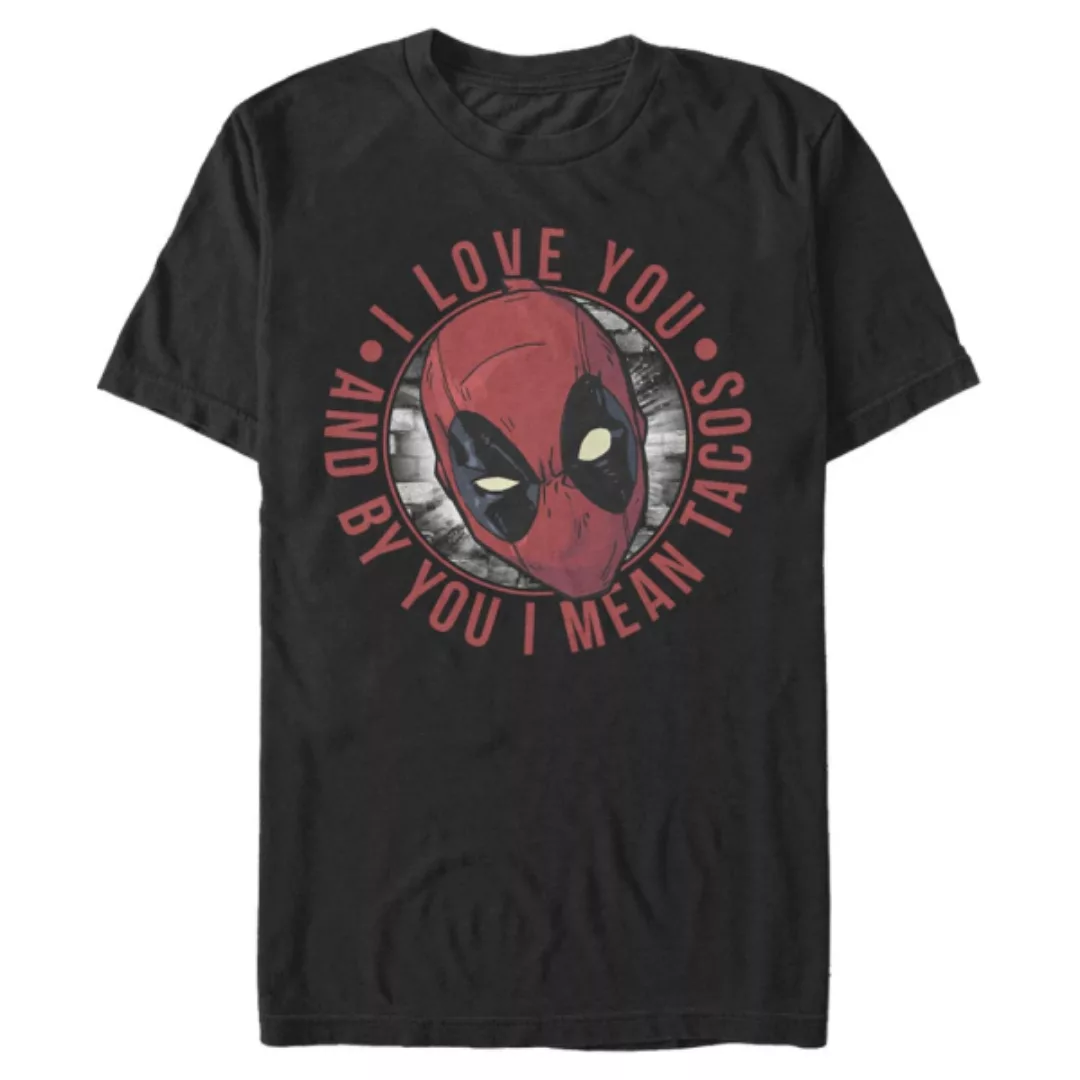 Marvel - Deadpool - Deadpool Break Walls - Valentinstag - Männer T-Shirt günstig online kaufen