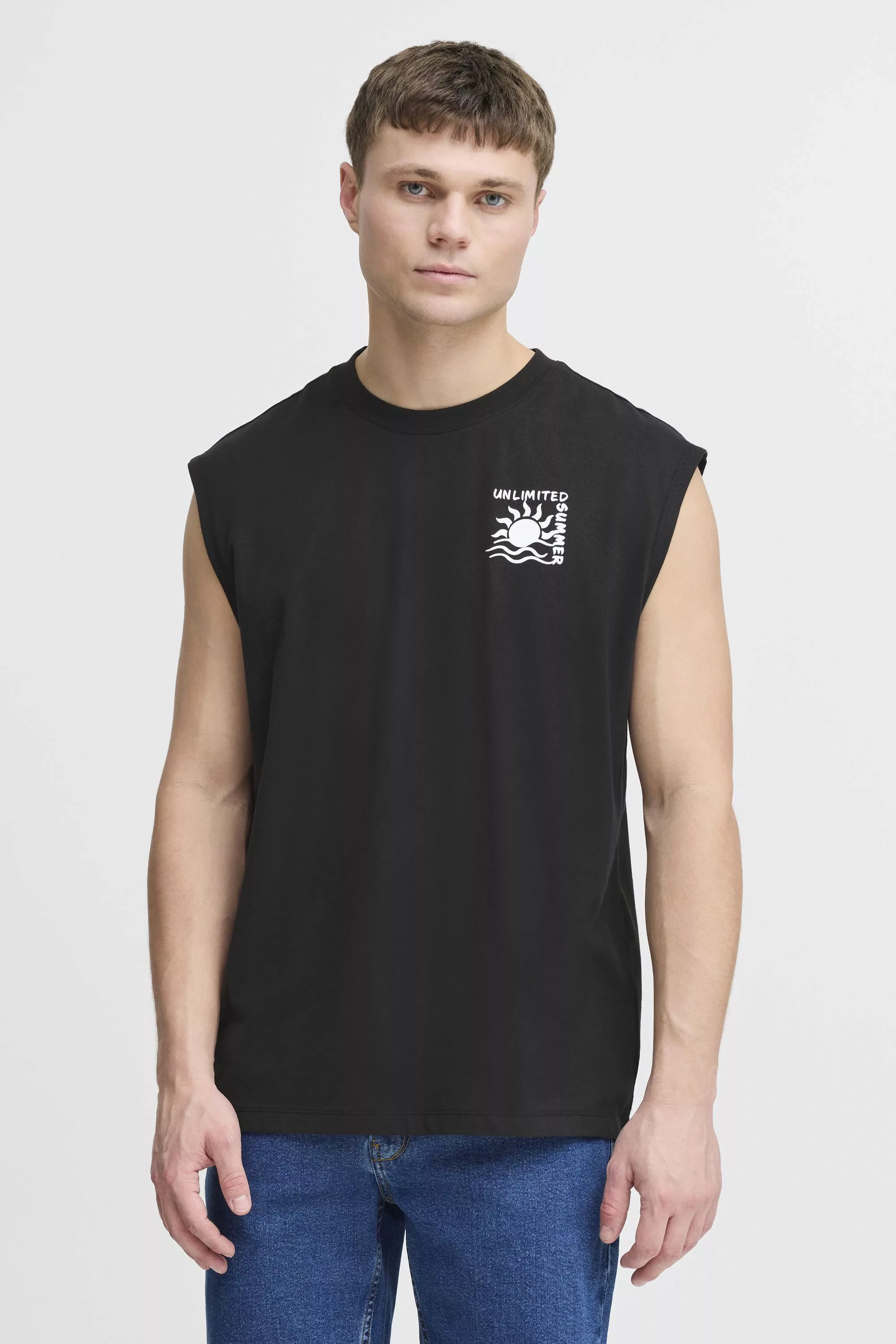 !Solid Rundhalsshirt SDOLAV lässiges Tanktop mit günstig online kaufen