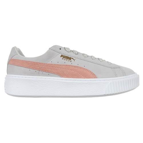 Puma Suede Platform Sd Schuhe EU 40 1/2 Grey günstig online kaufen