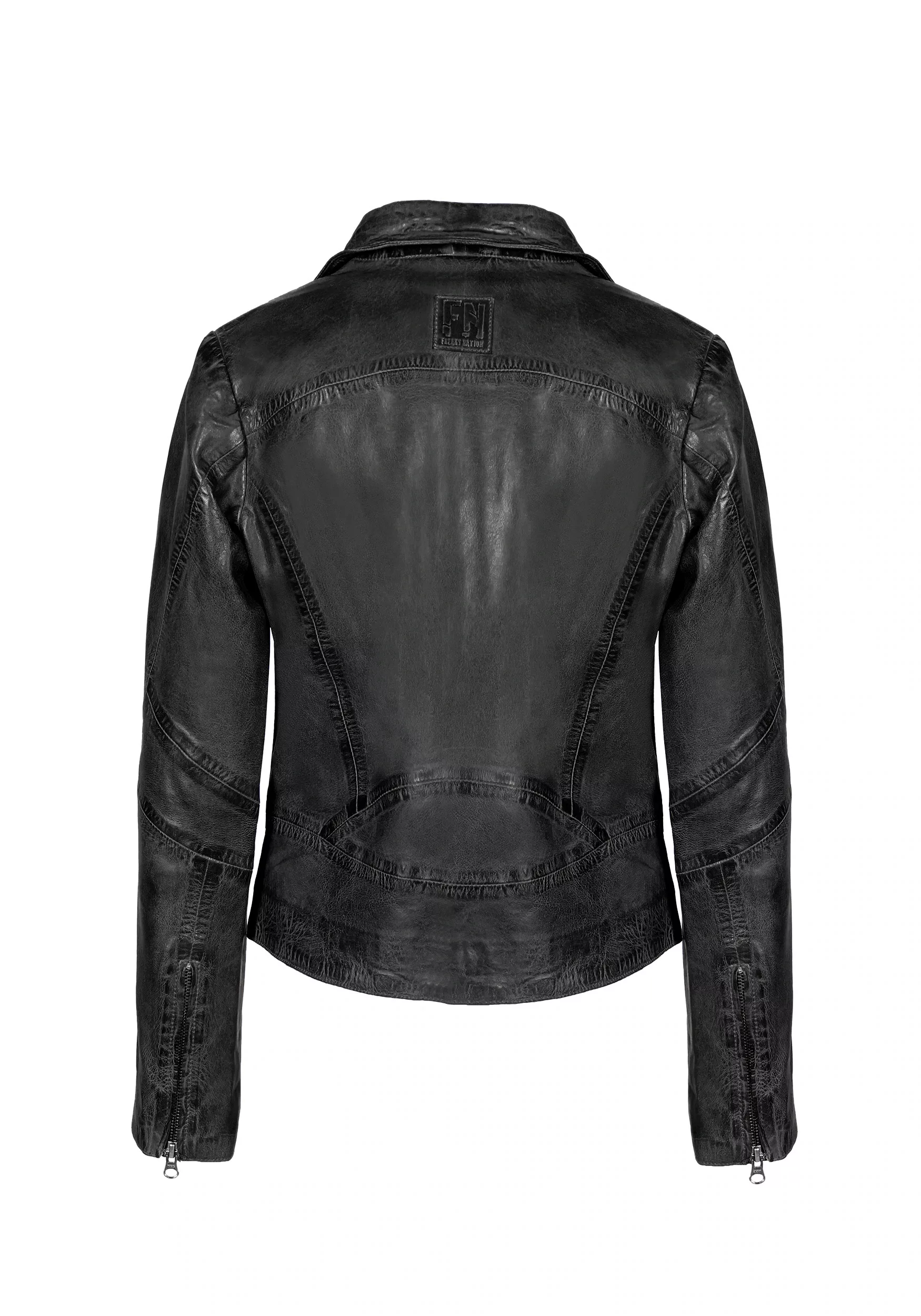 Freaky Nation Lederjacke "New Ruby-FN" günstig online kaufen