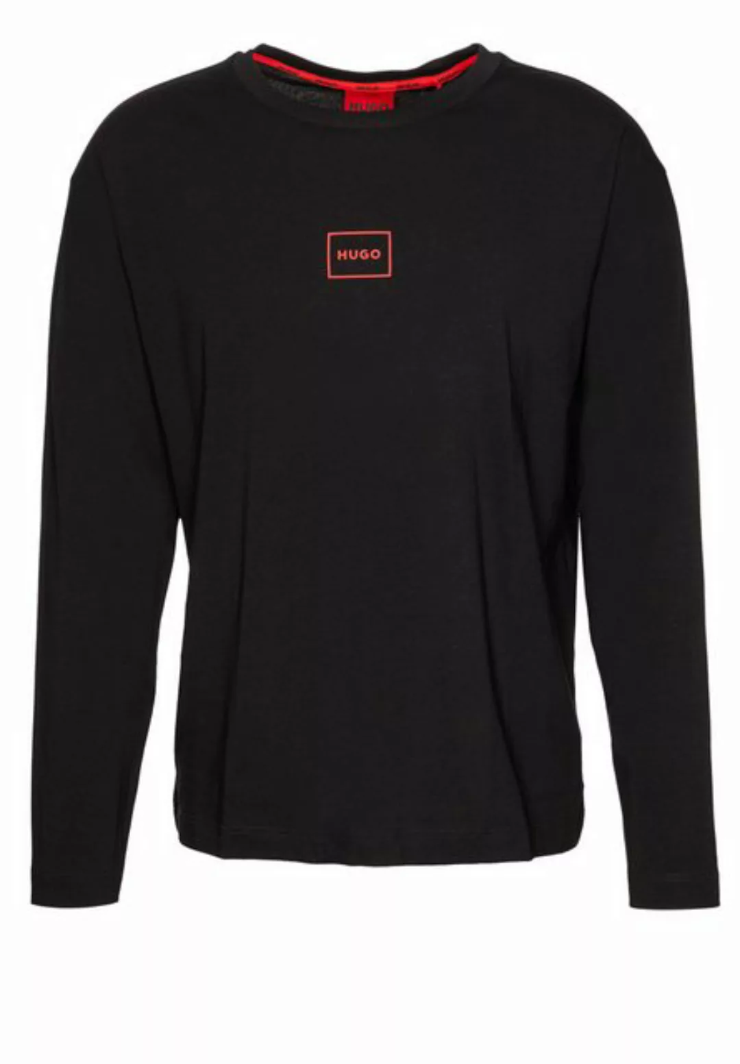 HUGO Langarmshirt Laze Longsleeve (1-tlg., keine Angabe) günstig online kaufen