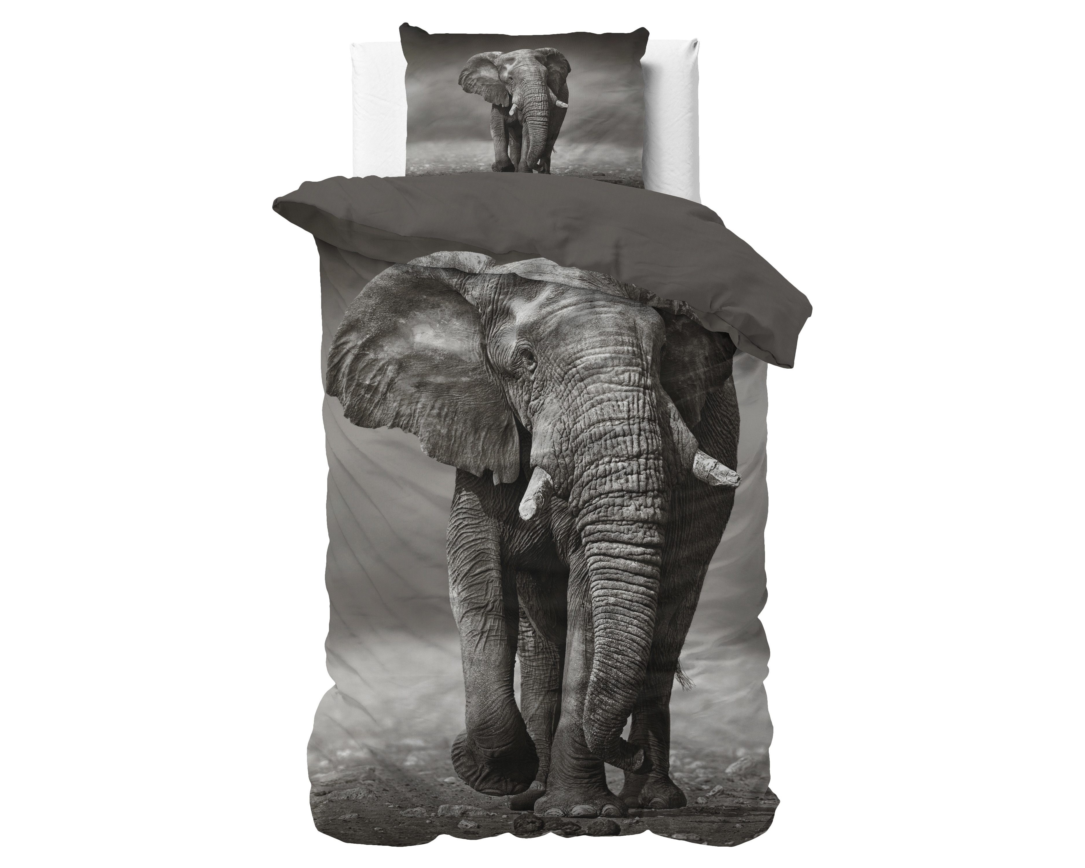 Sitheim-Europe Bettwäsche Bettwäsche-Set Eleganter Elefant, 3 günstig online kaufen
