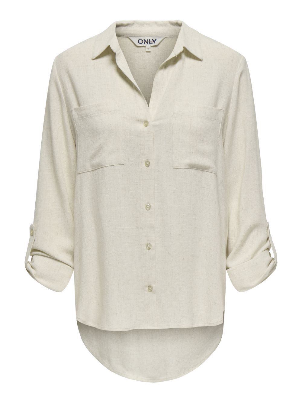 Only Damen Bluse ONLYASMIN-SIESTA LS LI BL SHIRT - Relaxed Fit günstig online kaufen