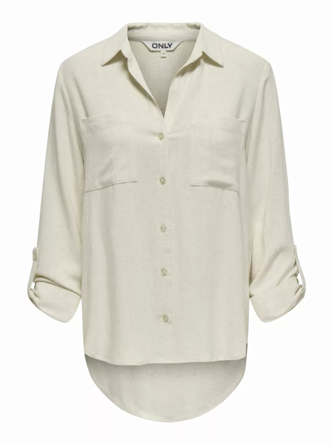 Only Damen Bluse ONLYASMIN-SIESTA LS LI BL SHIRT - Relaxed Fit günstig online kaufen