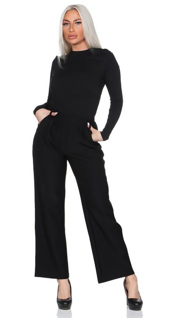 OriginalYou Bundfaltenhose Damen Schlupfhose Stoffhose moderne Freizeithose günstig online kaufen