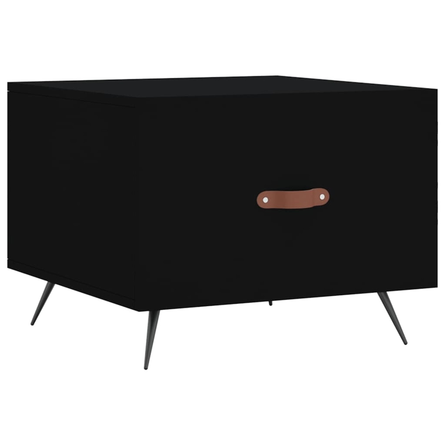 vidaXL Couchtisch Schwarz 50x50x40 cm Holzwerkstoff Modell 6 günstig online kaufen