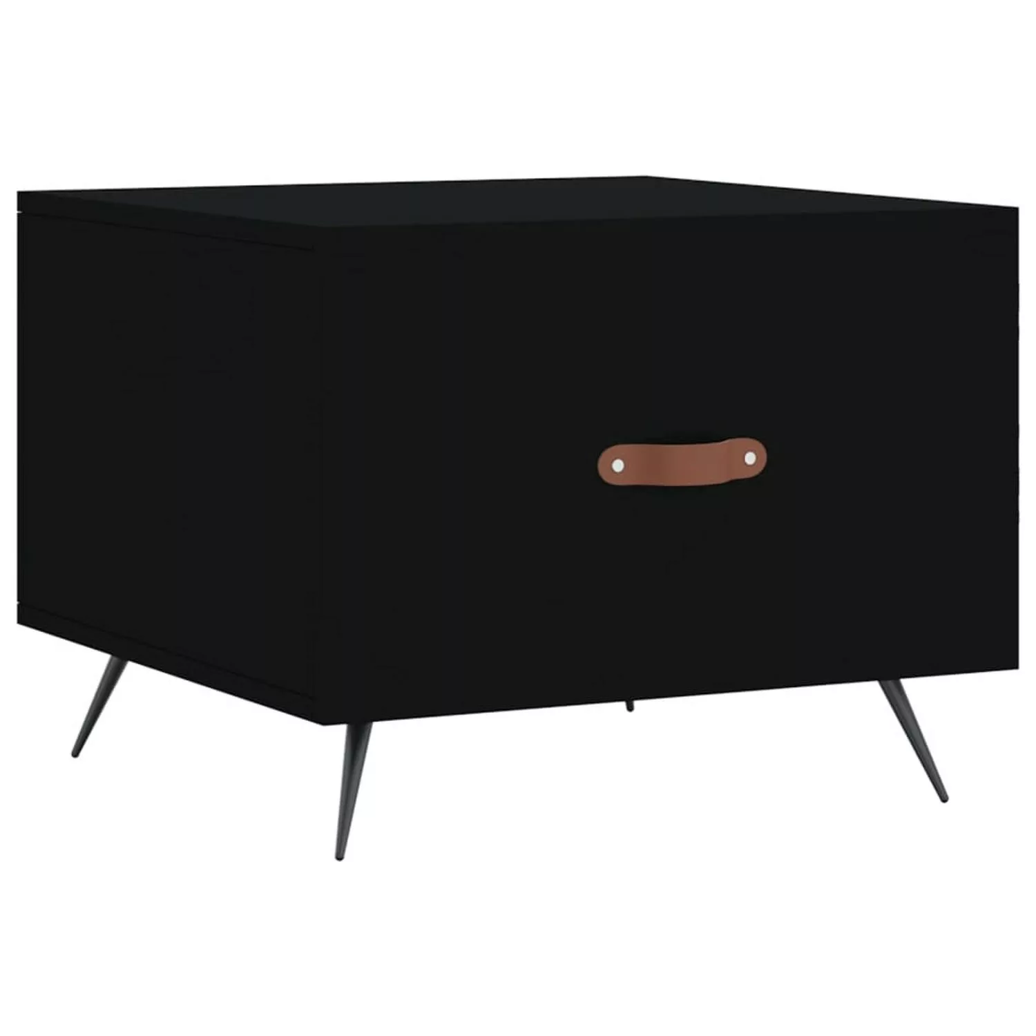 vidaXL Couchtisch Schwarz 50x50x40 cm Holzwerkstoff Modell 6 günstig online kaufen