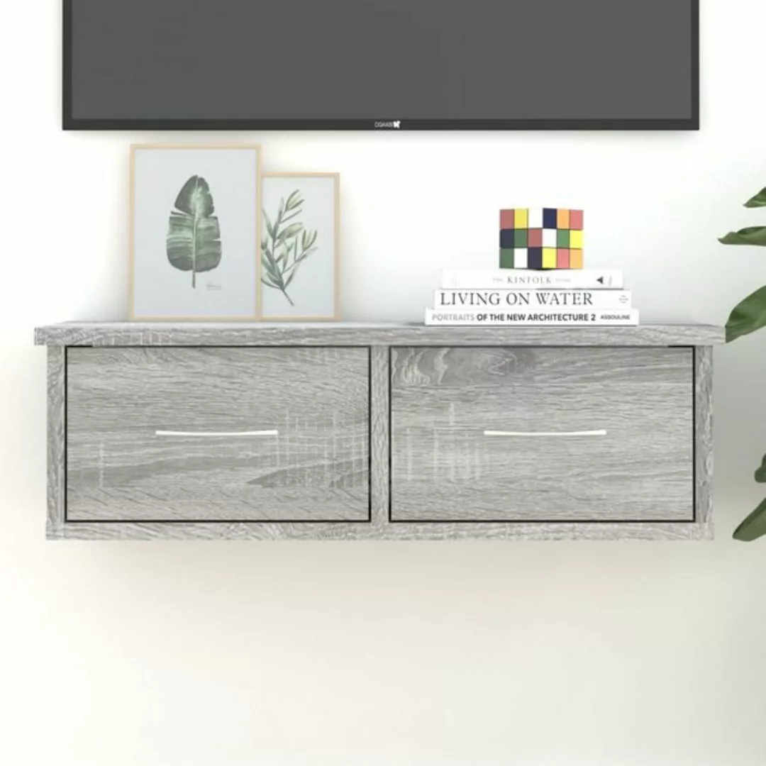 vidaXL TV-Schrank TV-Wandschrank Grau Sonoma 60x26x18,5 cm Spanplatte günstig online kaufen