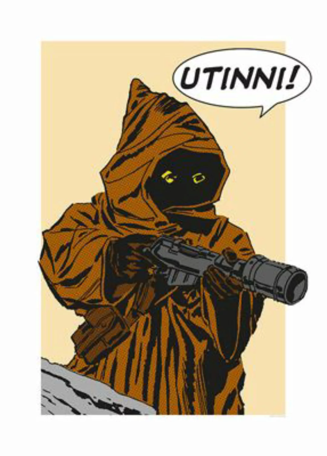 KOMAR Wandbild - Star Wars Classic Comic Quote Java - Größe: 50 x 70 cm meh günstig online kaufen