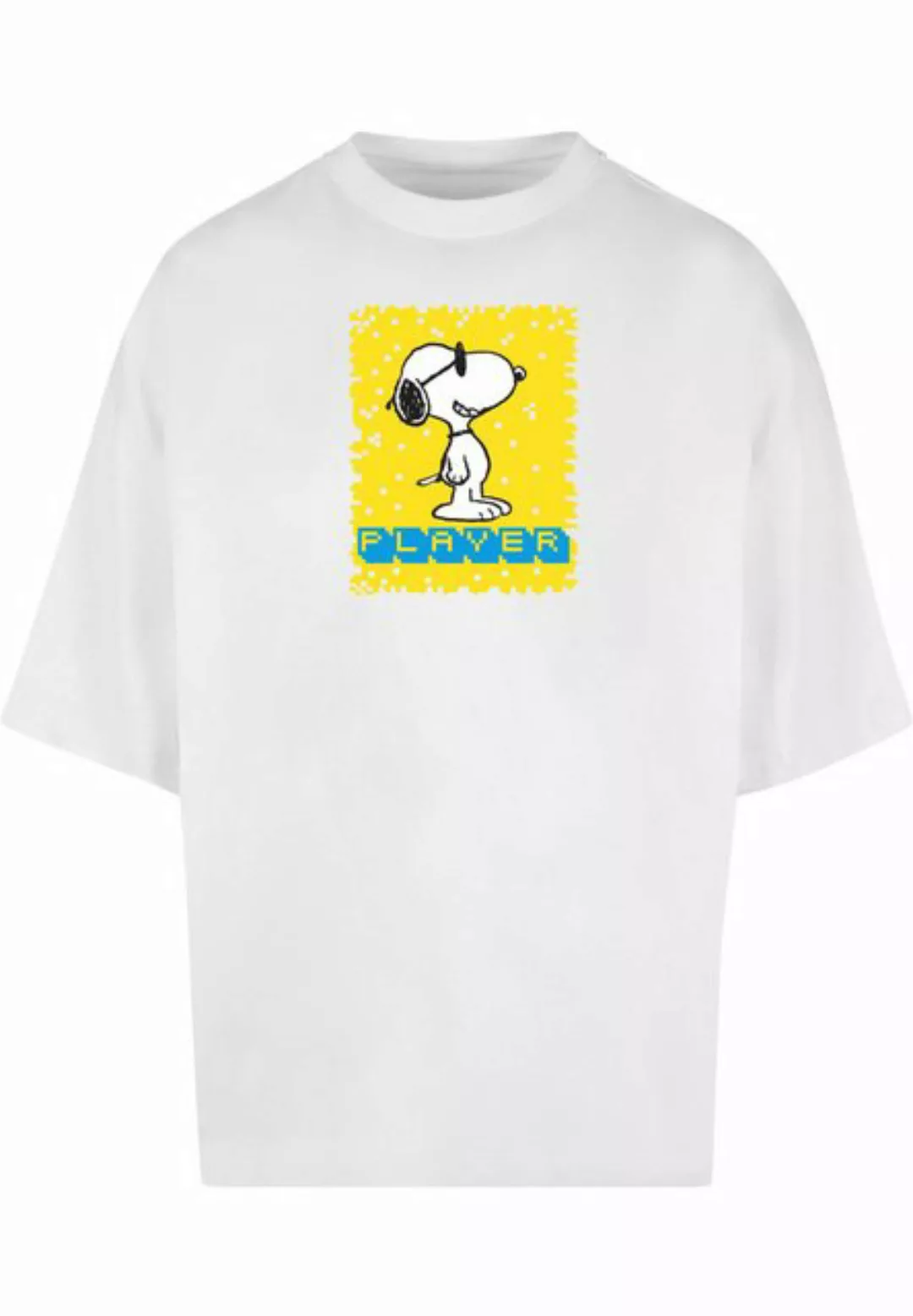 Merchcode T-Shirt Merchcode Herren Peanuts - Player Huge Tee (1-tlg) günstig online kaufen
