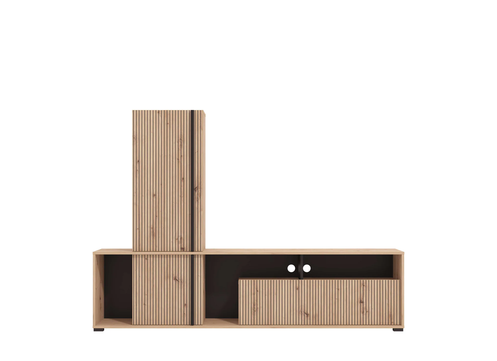 INOSIGN Wohnwand "Chania, 195 cm, inkl. TV Board und Highboard", (Komplett- günstig online kaufen