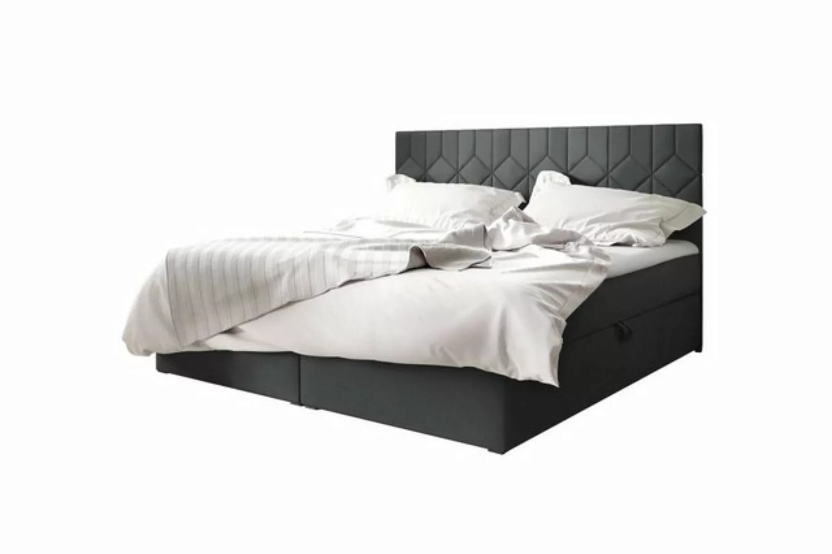 99rooms Boxspringbett Lucia (Schlafzimmerbett, Bett), 120/140/160/180/200x2 günstig online kaufen