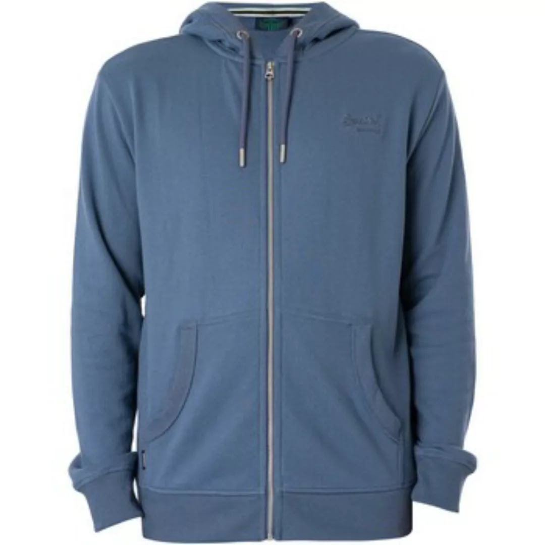 Superdry  Sweatshirt Essential Logo-Kapuzenpullover mit Reißverschluss günstig online kaufen