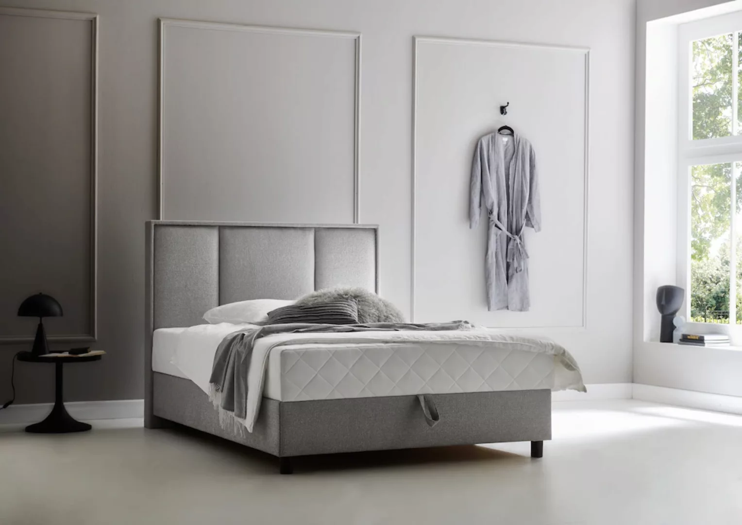 ATLANTIC home collection Boxbett "ARLA", mit Taschen-Federkernmatratze und günstig online kaufen