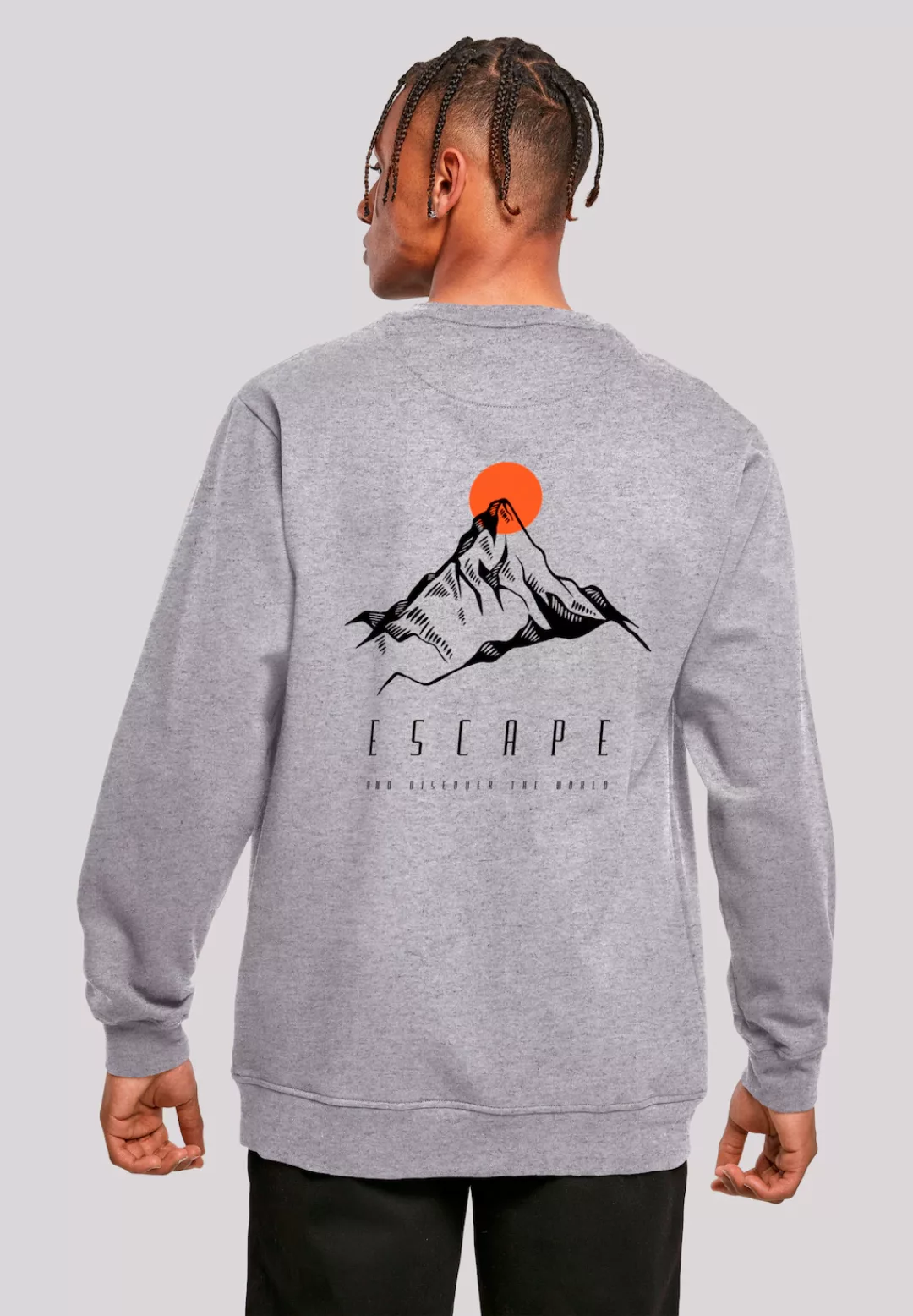 F4NT4STIC Sweatshirt "Escape Discover the World Mountain", Premium Qualität günstig online kaufen