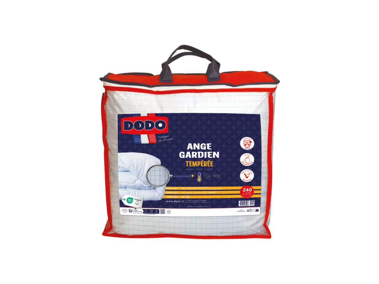 Bettdecke DODO - Vollschutz gegen Milben - 220 x 240 cm - Volupt'air®-Faser günstig online kaufen
