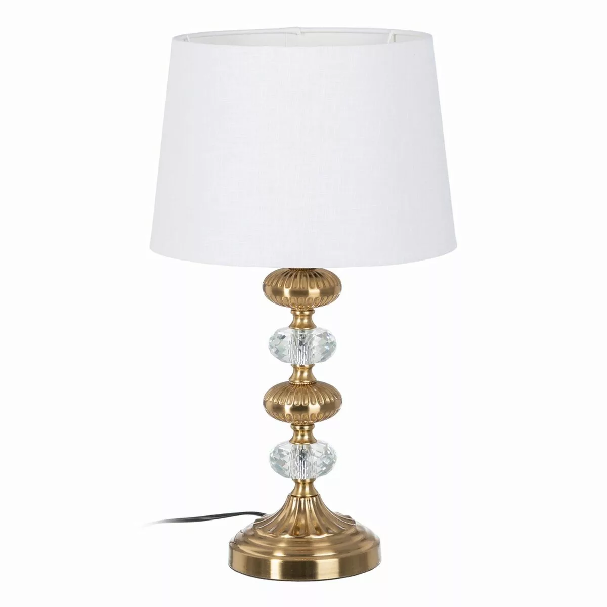 Tischlampe 30 X 30 X 52 Cm Synthetische Stoffe Gold Metall günstig online kaufen