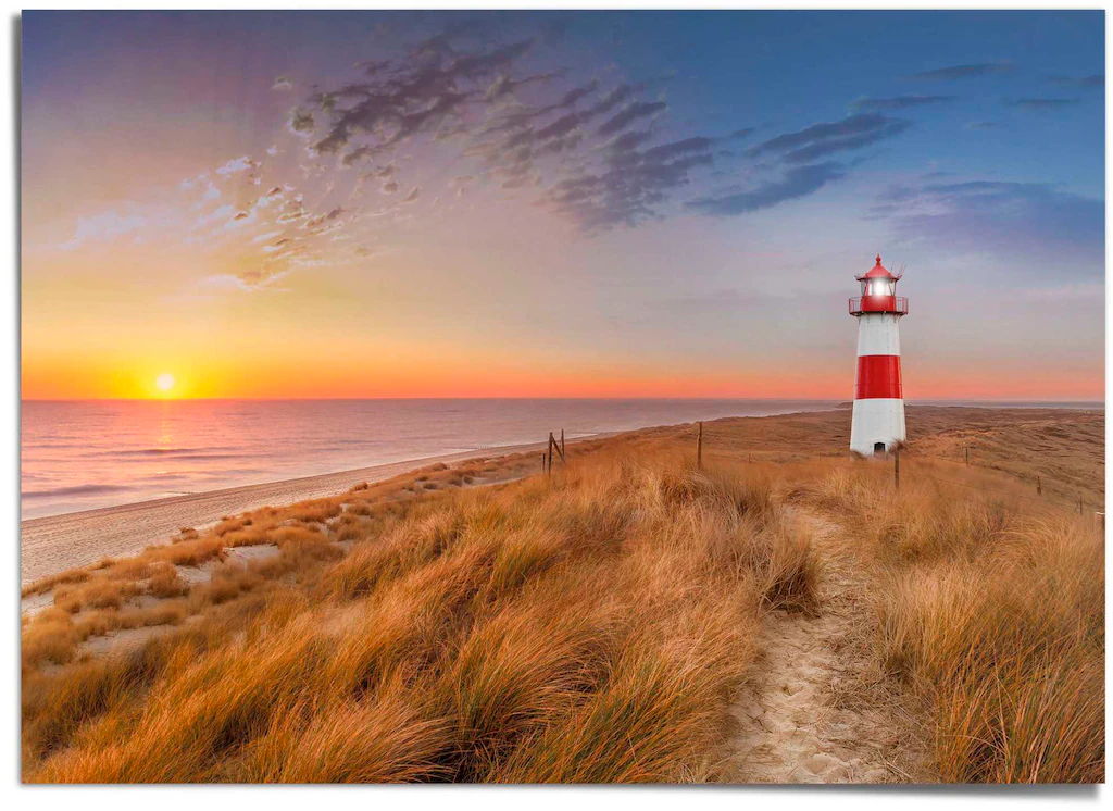 Reinders Poster "Leuchtturm" günstig online kaufen