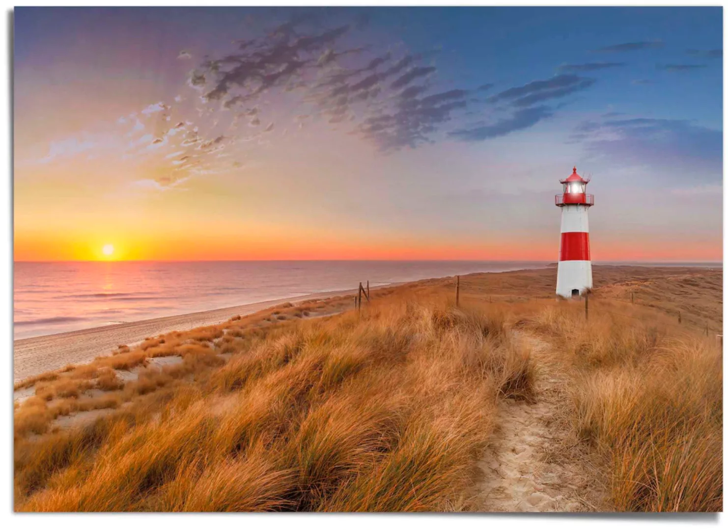 Reinders Poster "Leuchtturm" günstig online kaufen