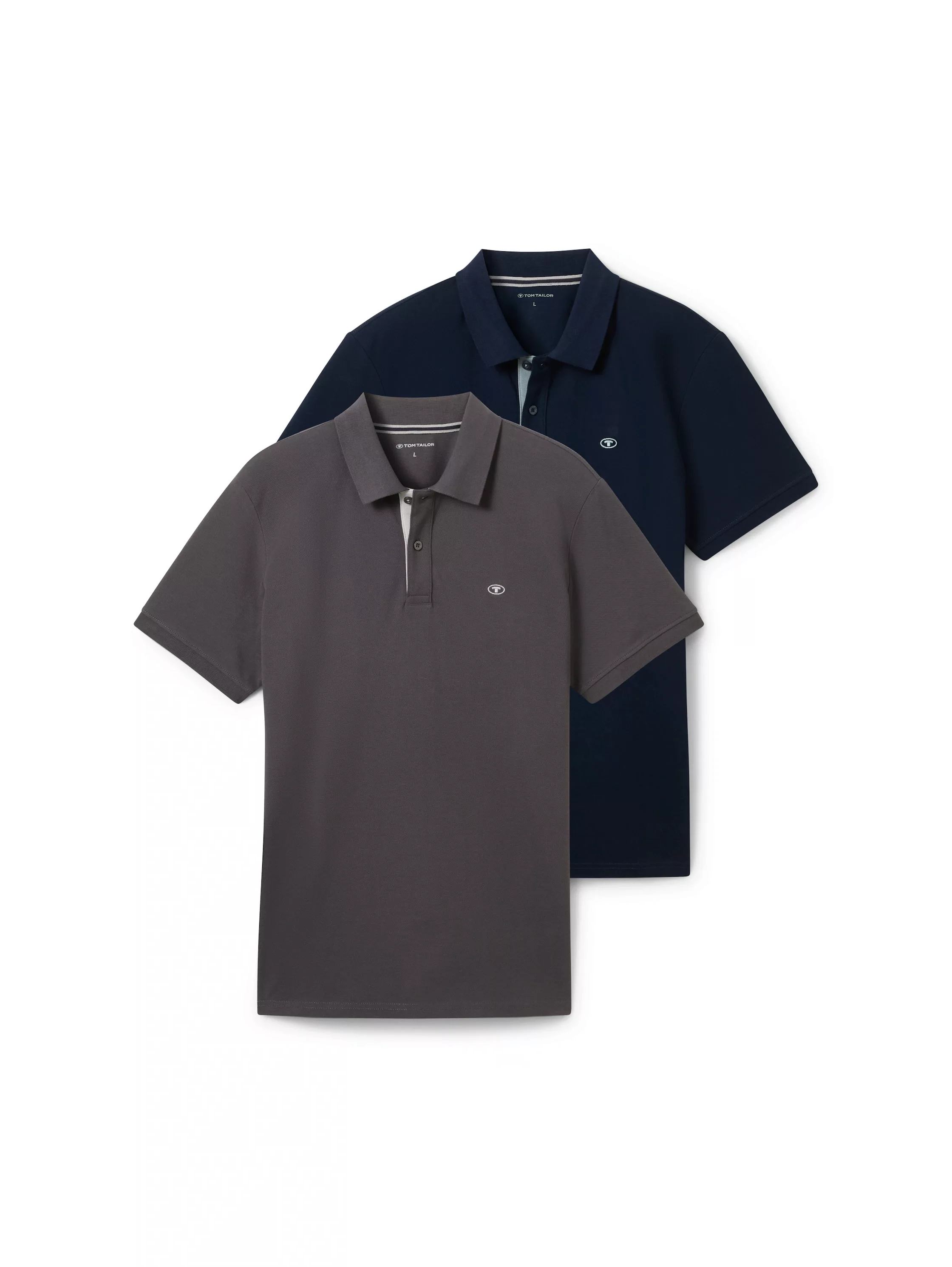 TOM TAILOR Poloshirt, im Doppelpack günstig online kaufen