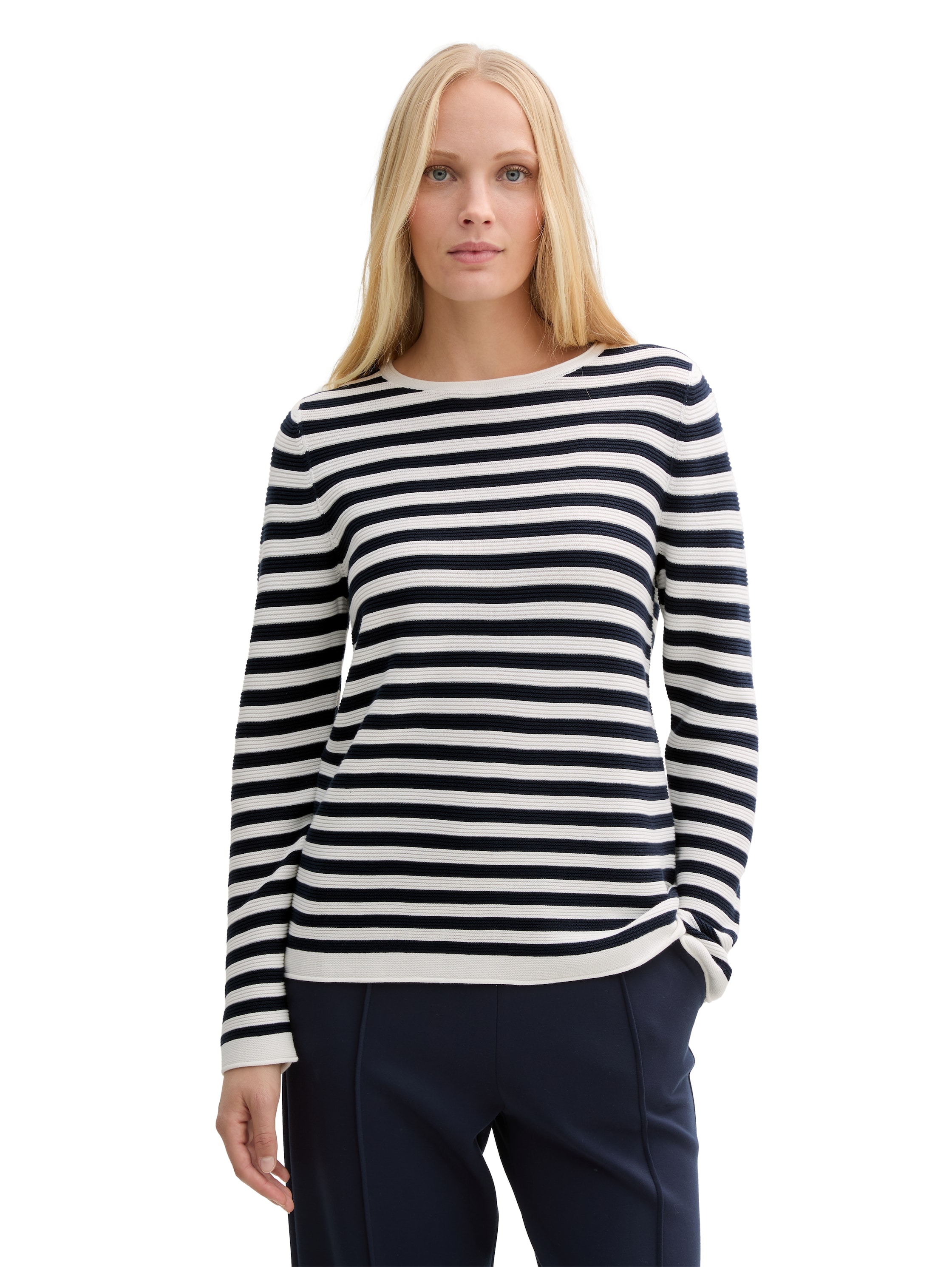 Tom Tailor Damen Pullover NEW OTTOMAN - Regular Fit günstig online kaufen