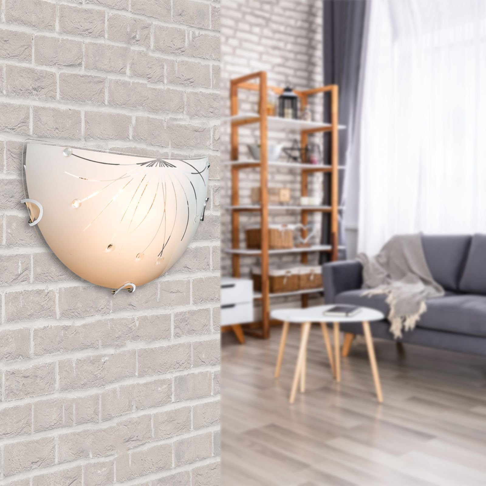 GLOBO LIGHTING Wandleuchte Wandleuchte Innen Halbrund günstig online kaufen