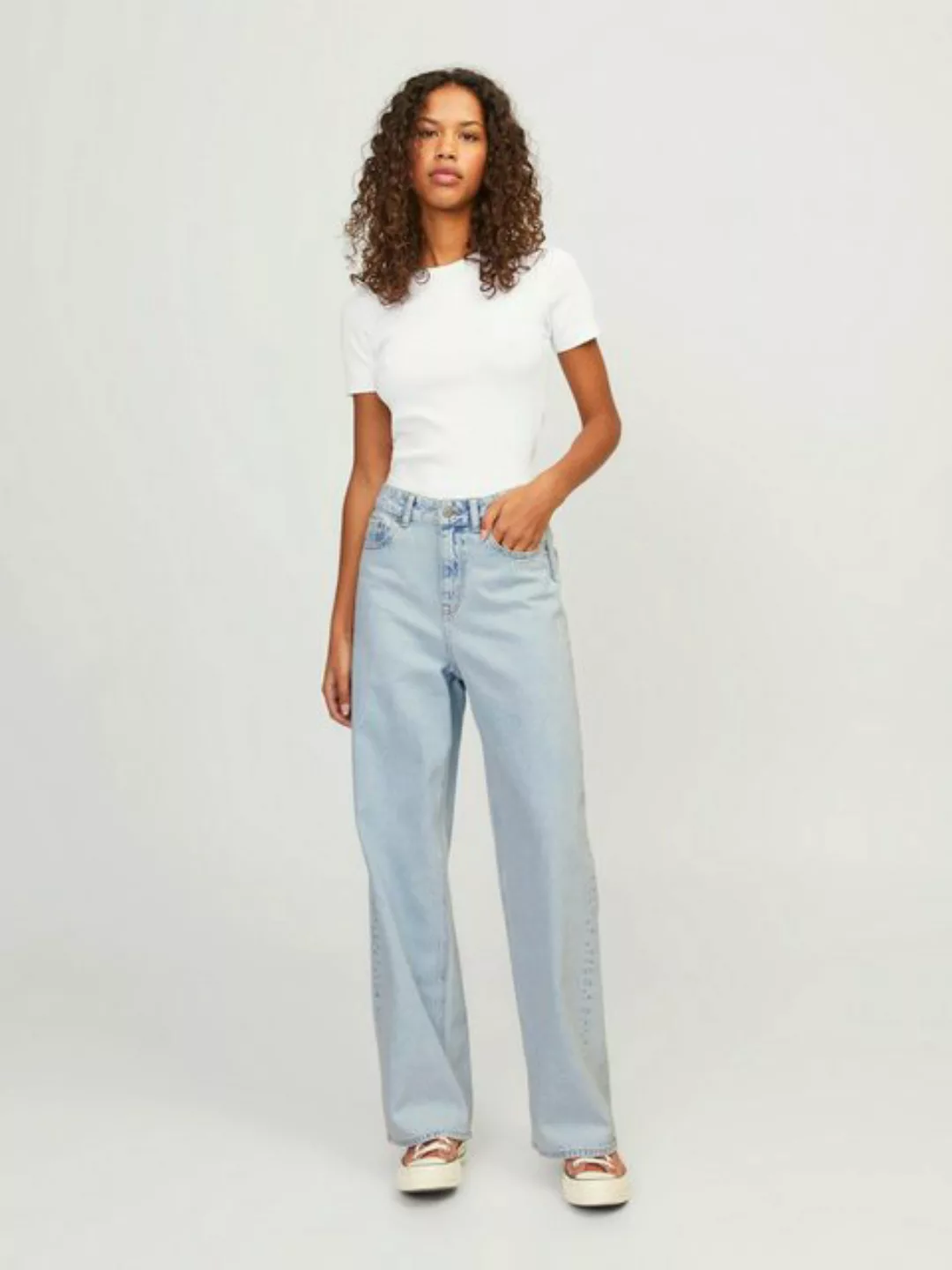 JJXX Weite Jeans Tokyo (1-tlg) Cut-Outs günstig online kaufen