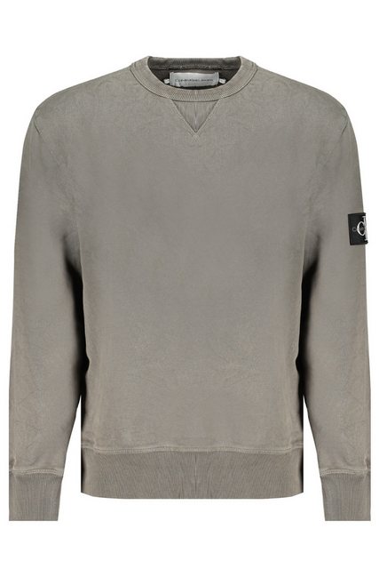 Calvin Klein Jeans Sweatshirt Nachhaltiges Herren-Sweatshirt Grün – Langer günstig online kaufen