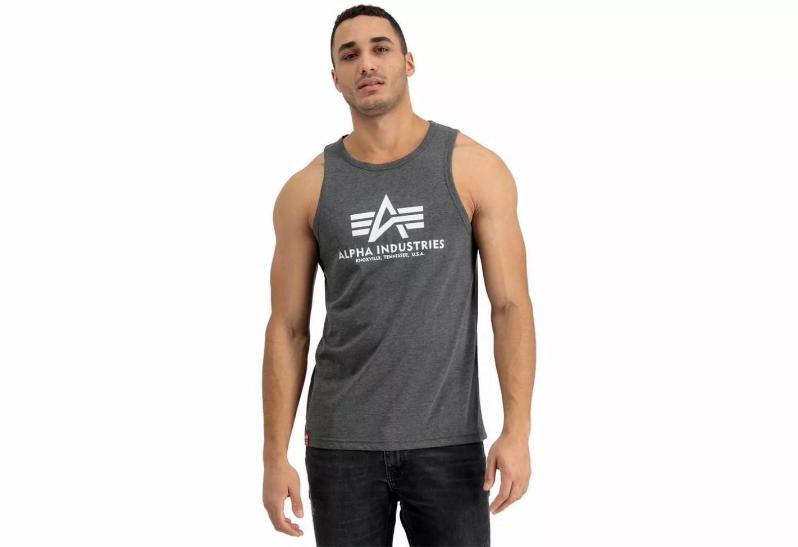 Alpha Industries Tanktop - Enges Tanktop für Herren, 126566 günstig online kaufen