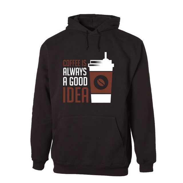 G-graphics Hoodie Coffee is always a good idea Unisex mit trendigem Frontpr günstig online kaufen