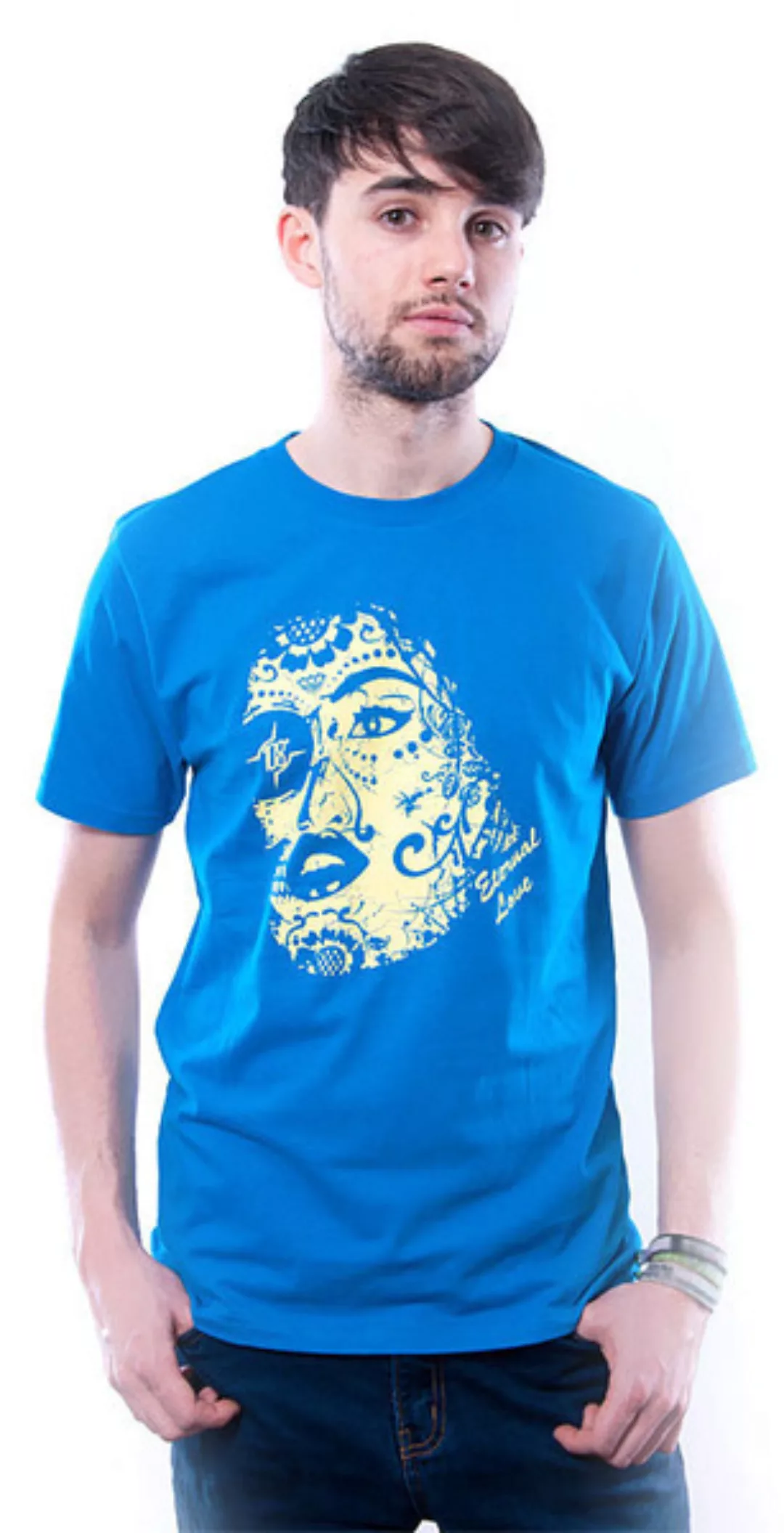 Eternal Love T-shirt Blau günstig online kaufen