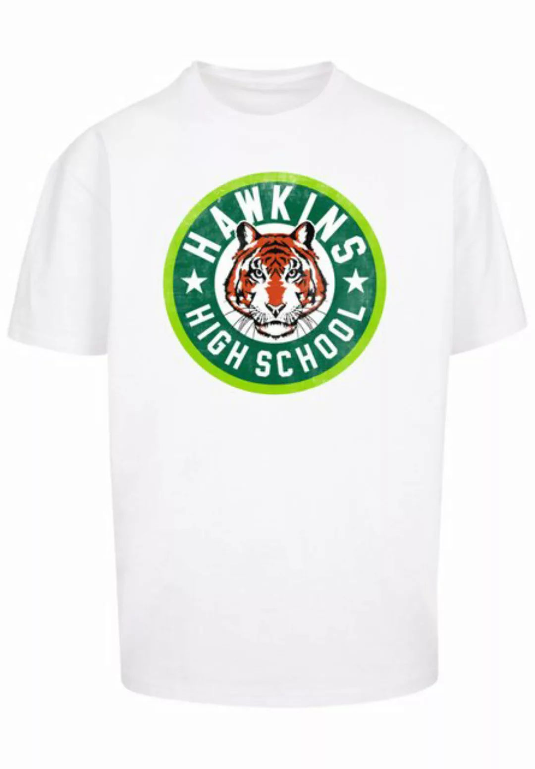 F4NT4STIC T-Shirt "Stranger Things Hawkins Tiger Circle", Premium Qualität günstig online kaufen