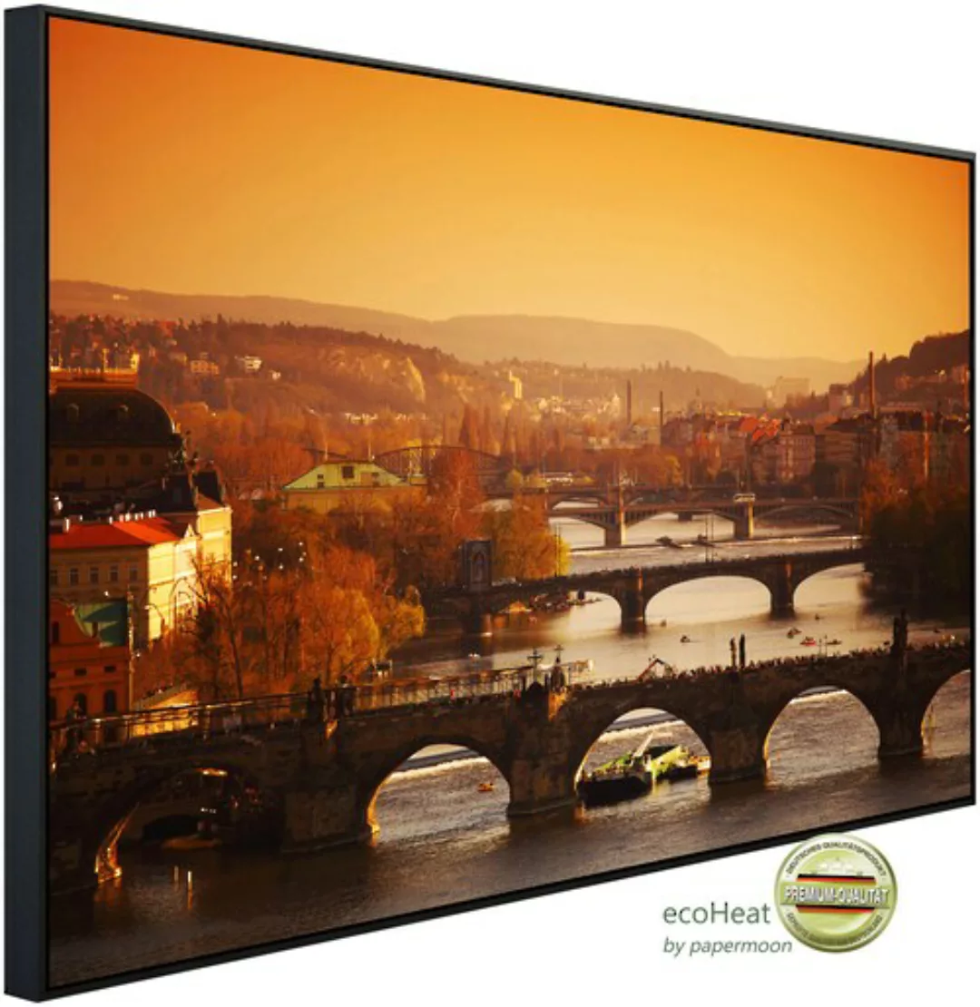 Papermoon Infrarotheizung »Prager Sonnenaufgang« günstig online kaufen