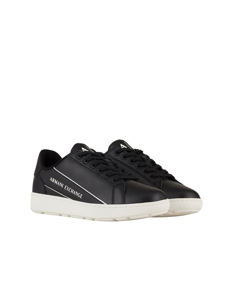 Armani Exchange Turnschuhe English EU 43 Black / White günstig online kaufen