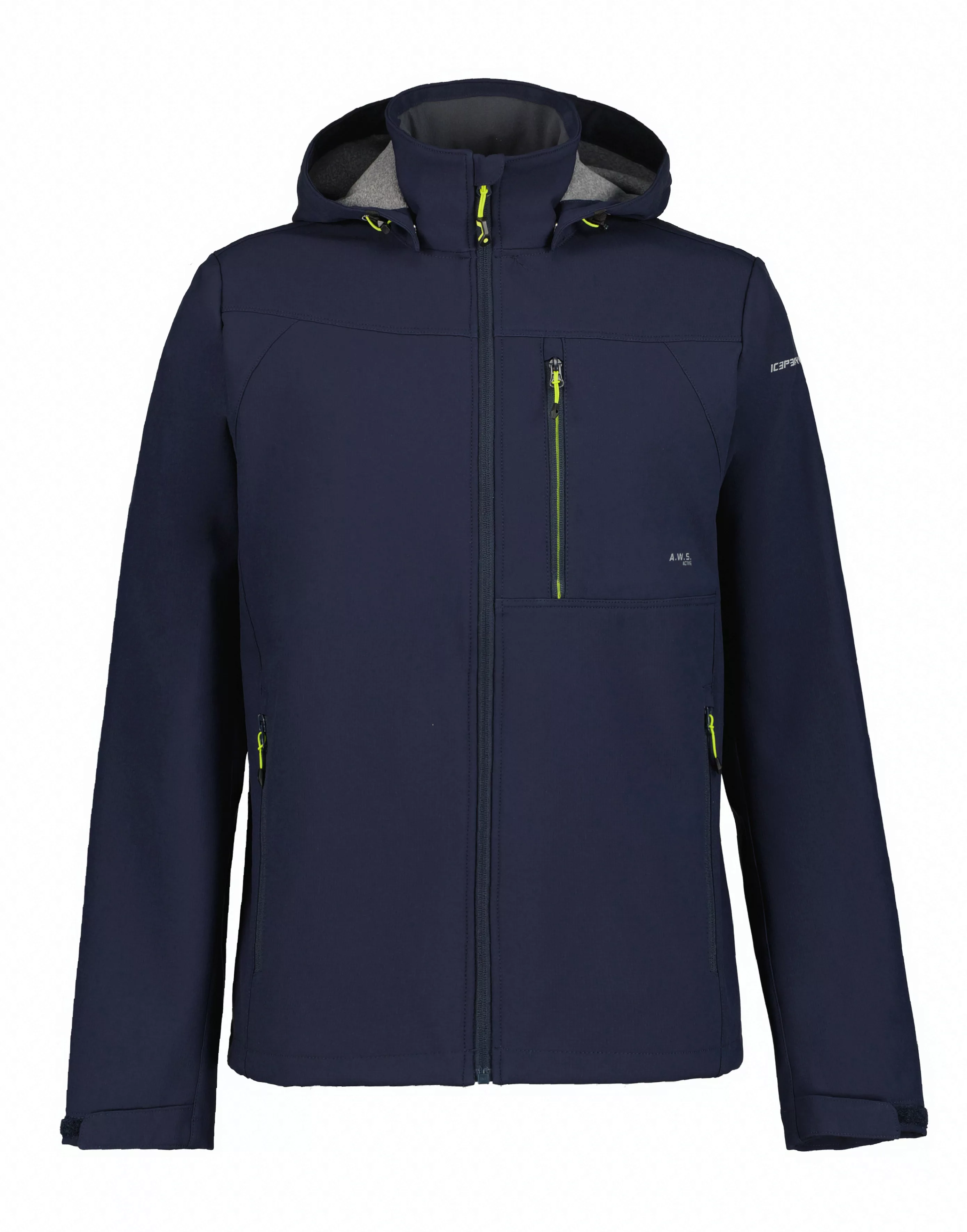 Icepeak Softshelljacke "ICEPEAK BAZINE", mit Kapuze, mit dezenten Logoschri günstig online kaufen