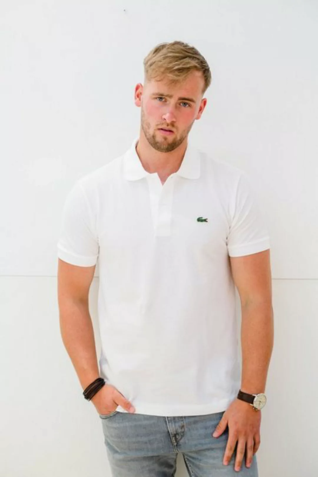 Lacoste Poloshirt Poloshirt Polo Kurzarmshirt aus (1-tlg) günstig online kaufen