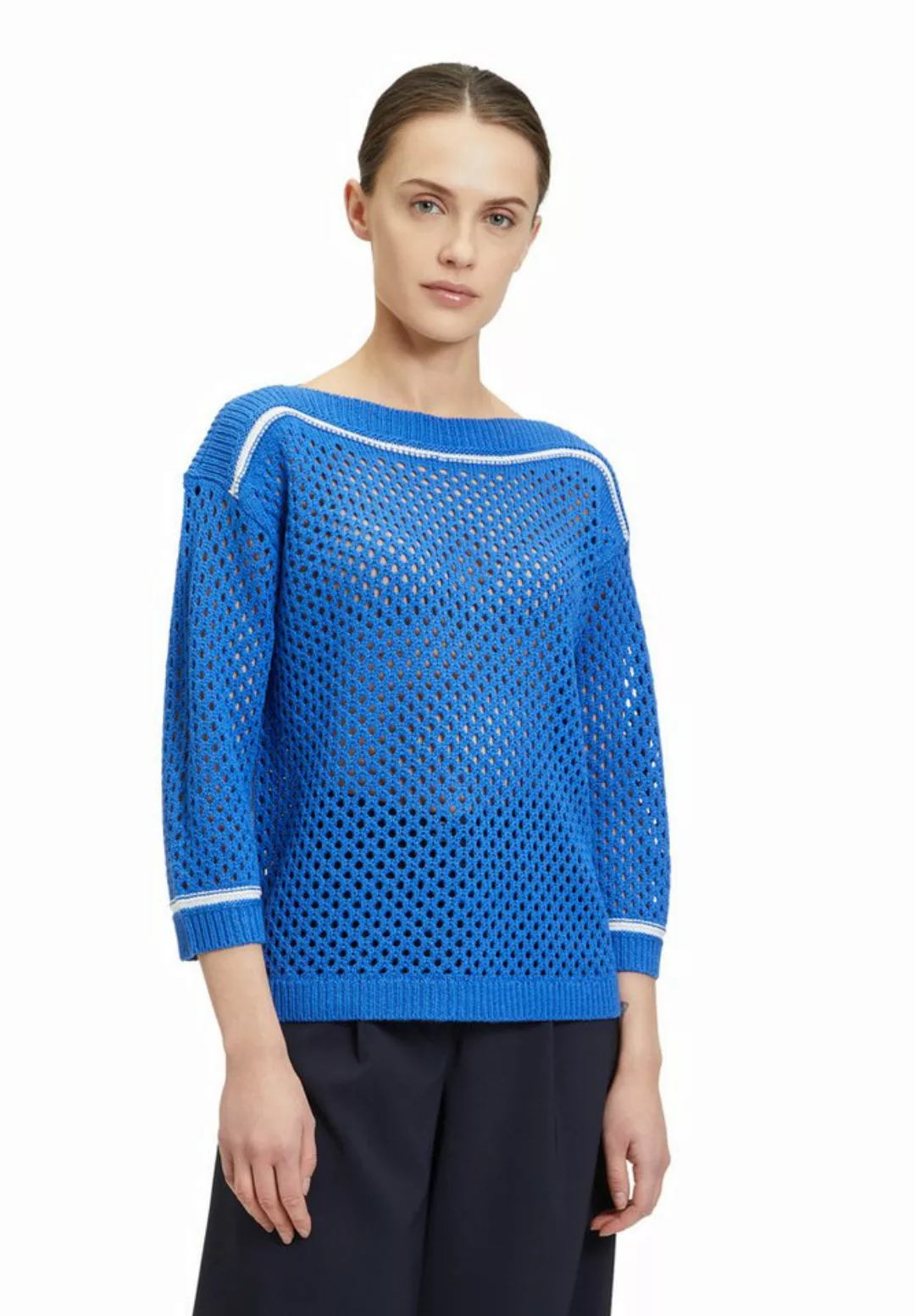 Betty Barclay Strickpullover Betty Barclay Lochstrick-Pullover mit Strickde günstig online kaufen