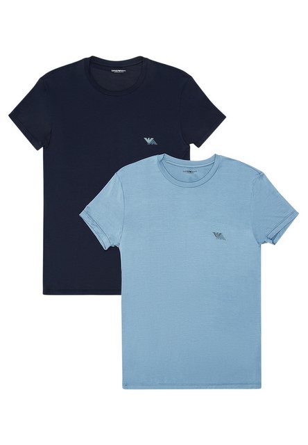 Emporio Armani T-Shirt T-Shirt Kurzarmshirt 2 Pack (2-tlg) günstig online kaufen