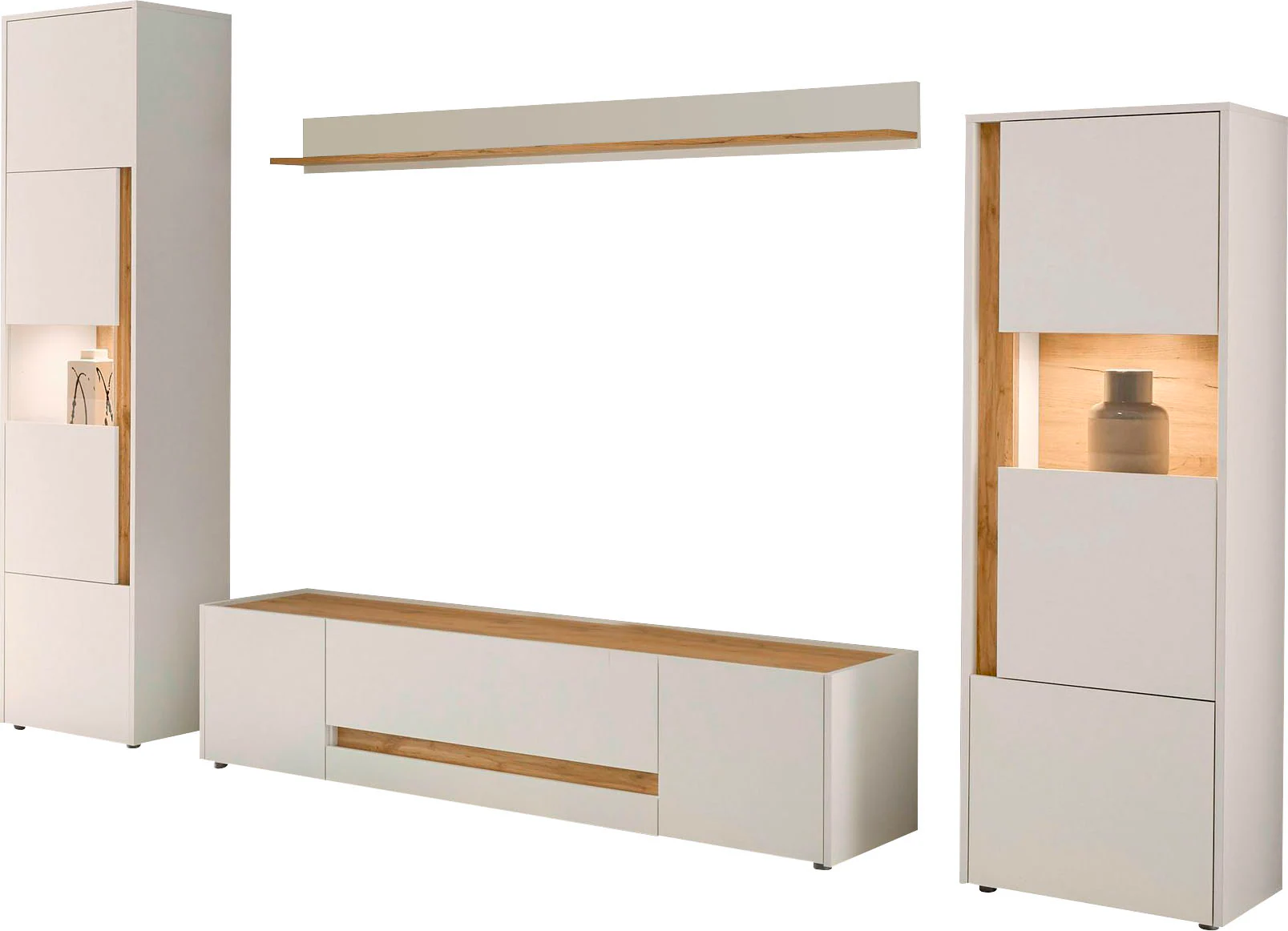 INOSIGN Wohnwand »City/Giron, moderne Anbauwand, Komplettset in vielen Farb günstig online kaufen