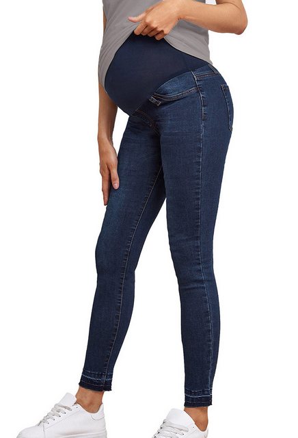 CHENIN Umstandsjeans Umstandsjeans mit hoher Taille und Bauchkontrolle Elas günstig online kaufen