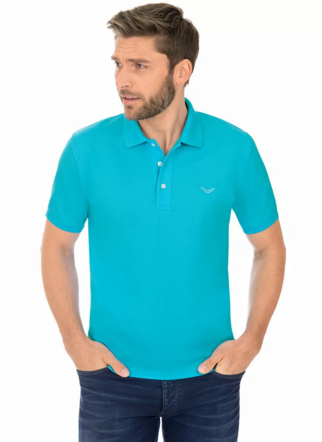 Trigema Poloshirt "TRIGEMA Poloshirt in Piqué-Qualität" günstig online kaufen