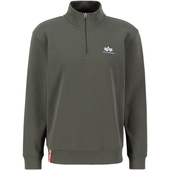 Alpha Industries  Sweatshirt Half Zip Sweatshirt SL - dark olive günstig online kaufen