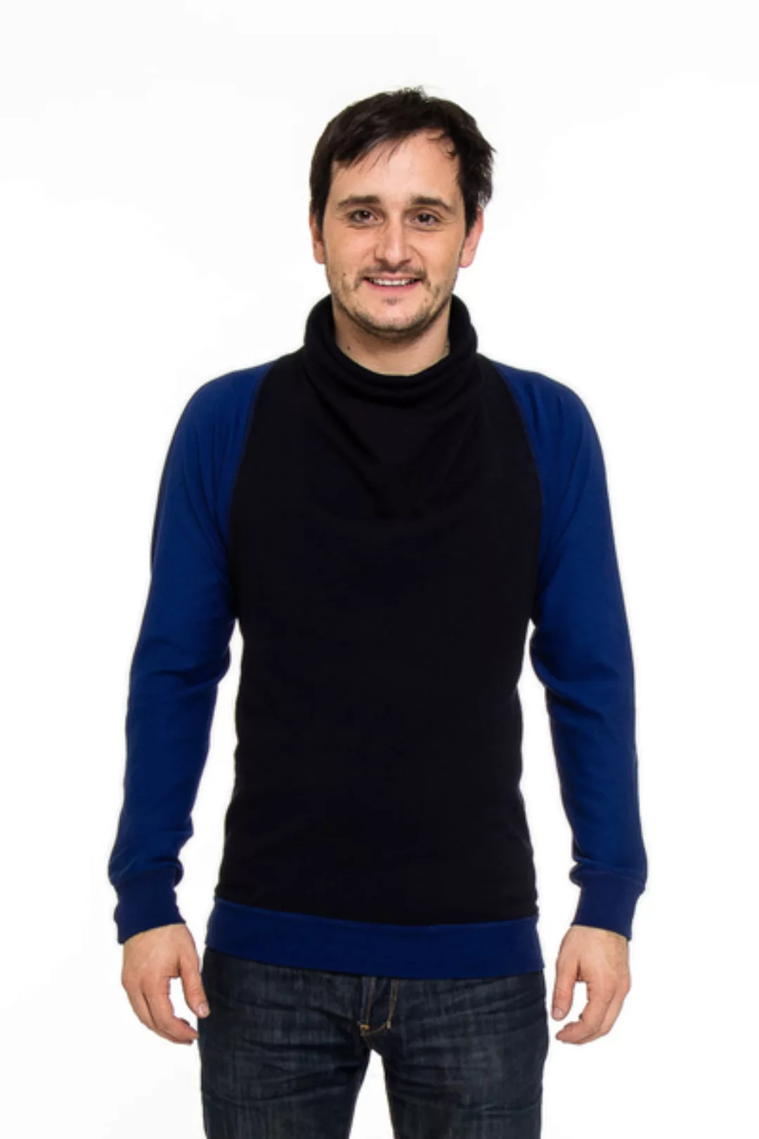 Pullover Mit Besonderem Kragen Zum Wenden günstig online kaufen
