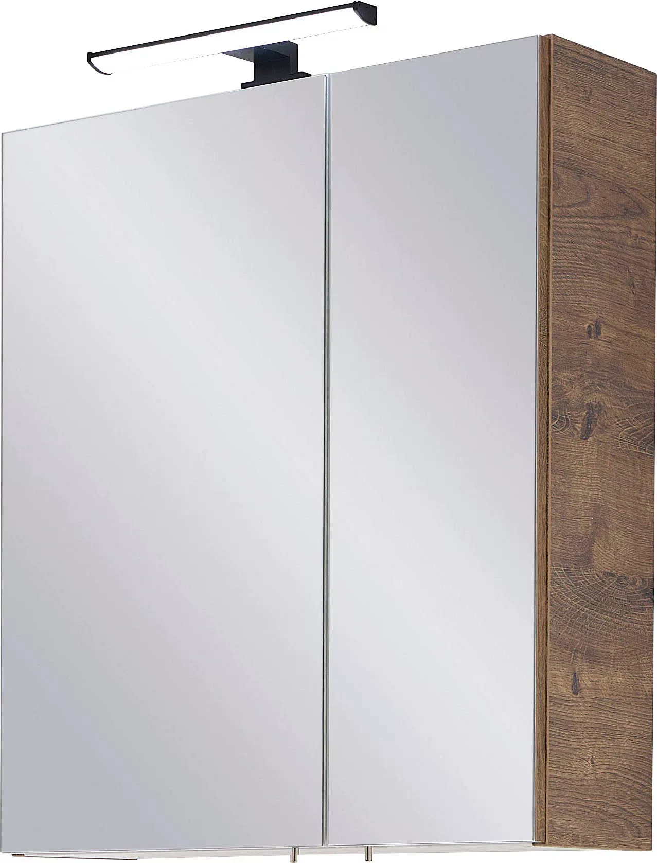 Saphir Spiegelschrank "Quickset 374 Badschrank, 2 Spiegeltüren, 2 Einlegebö günstig online kaufen
