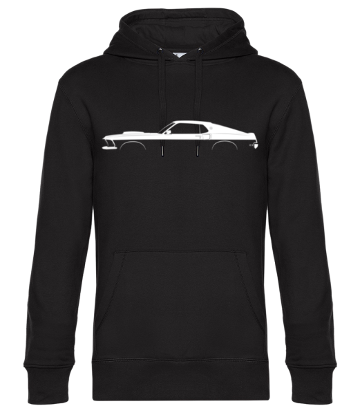 'Ford Mustang Boss 429 1969' Silhouette · Unisex Premium Hoodie günstig online kaufen