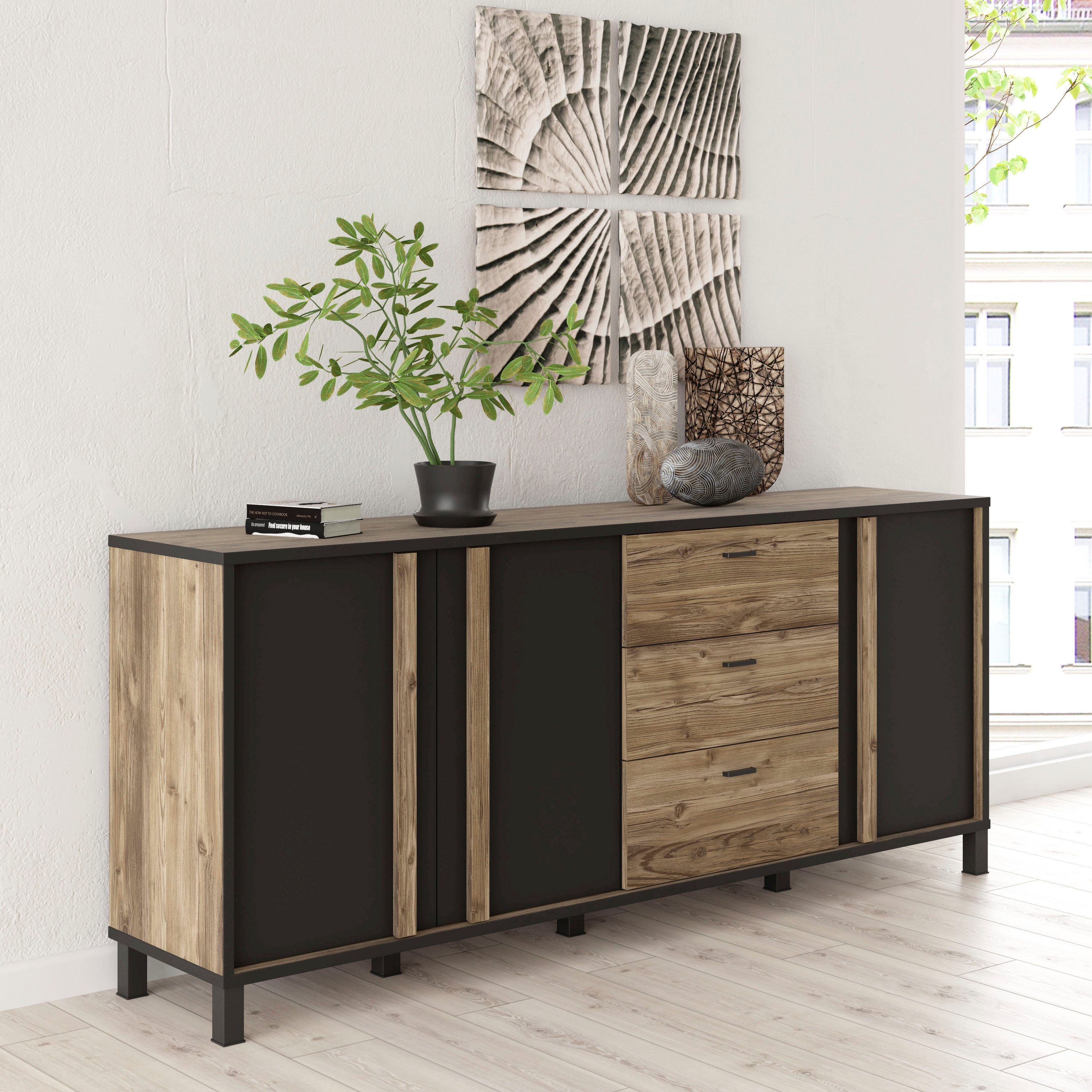 FORTE Sideboard "Hayato", Breite ca. 199 cm günstig online kaufen
